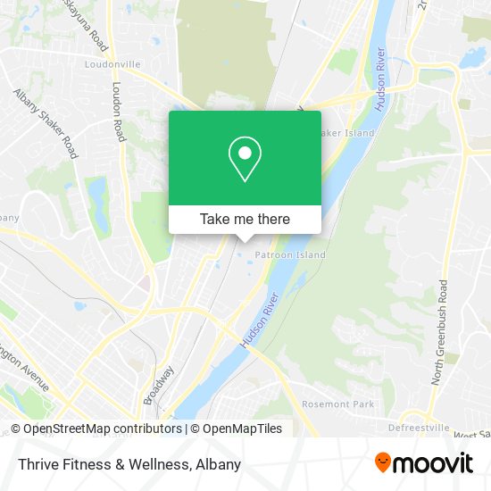 Thrive Fitness & Wellness map