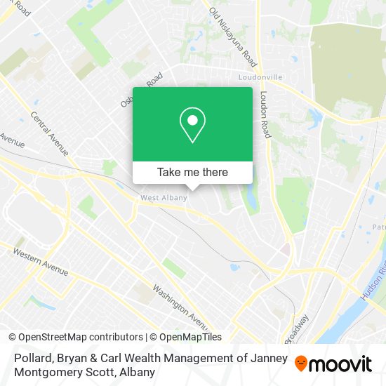 Pollard, Bryan & Carl Wealth Management of Janney Montgomery Scott map