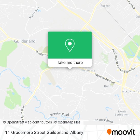 11 Gracemore Street Guilderland map