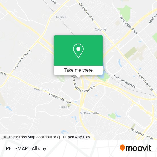 PETSMART map