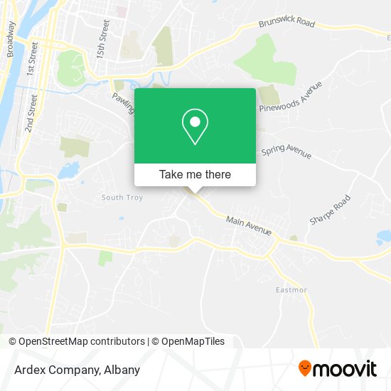 Ardex Company map