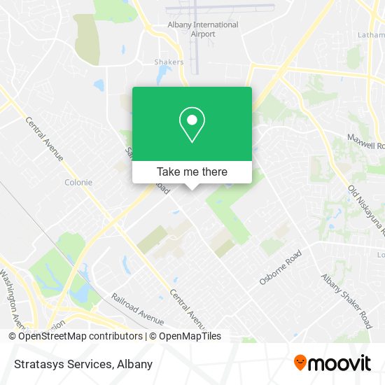 Stratasys Services map