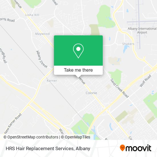 Mapa de HRS Hair Replacement Services