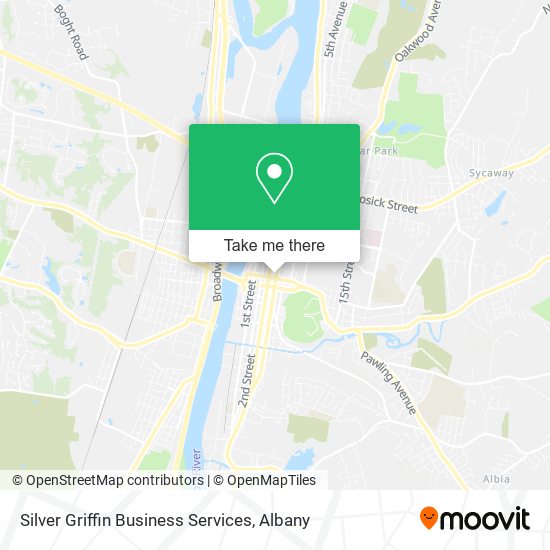 Mapa de Silver Griffin Business Services