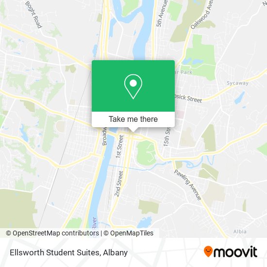 Mapa de Ellsworth Student Suites