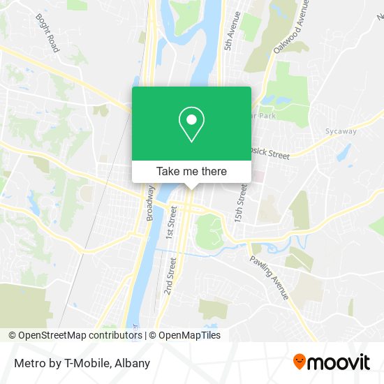 Metro by T-Mobile map