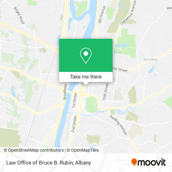 Mapa de Law Office of Bruce B. Rubin