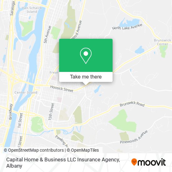 Capital Home & Business LLC Insurance Agency map
