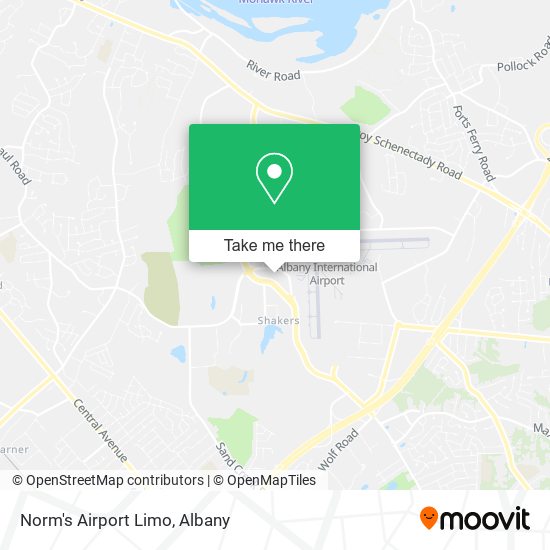 Mapa de Norm's Airport Limo