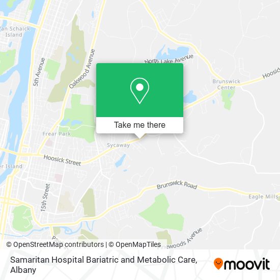 Mapa de Samaritan Hospital Bariatric and Metabolic Care