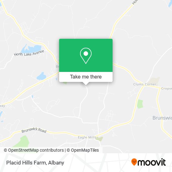 Mapa de Placid Hills Farm