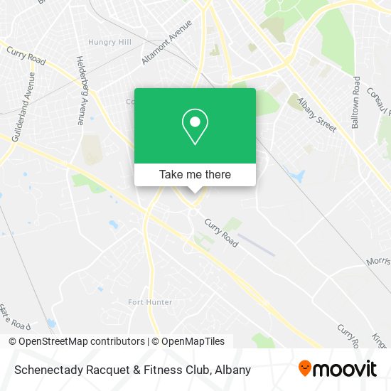 Mapa de Schenectady Racquet & Fitness Club