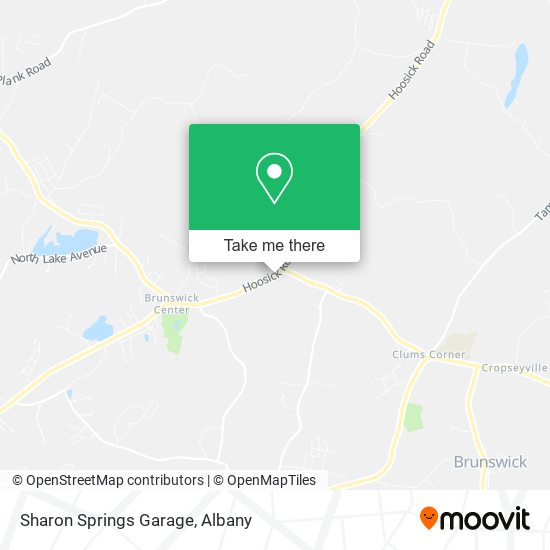 Sharon Springs Garage map