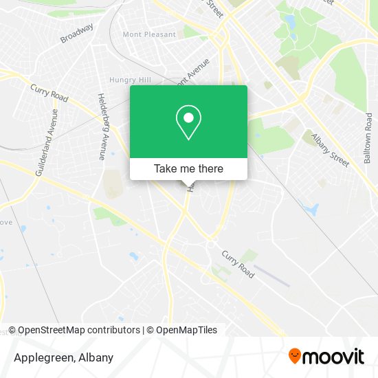 Mapa de Applegreen