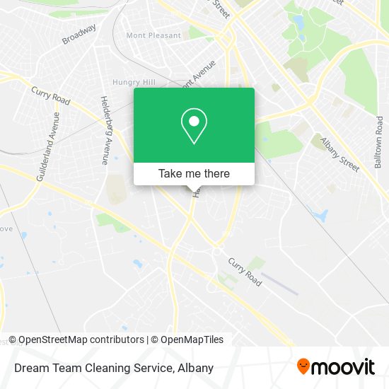 Mapa de Dream Team Cleaning Service