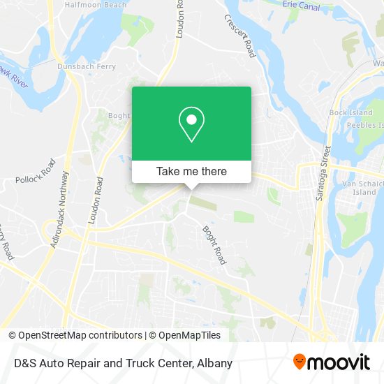 D&S Auto Repair and Truck Center map