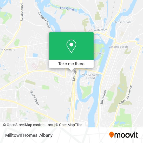 Milltown Homes map