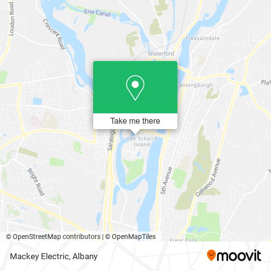 Mackey Electric map