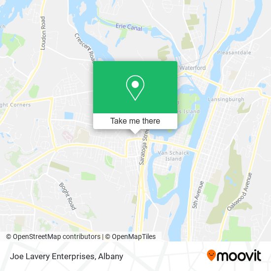 Joe Lavery Enterprises map