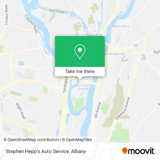 Stephen Hepp's Auto Service map