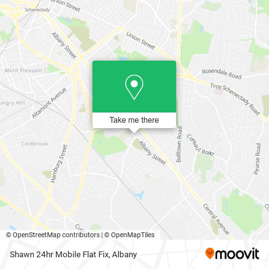 Shawn 24hr Mobile Flat Fix map