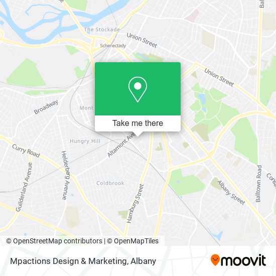 Mapa de Mpactions Design & Marketing