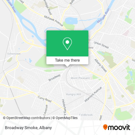 Mapa de Broadway Smoke
