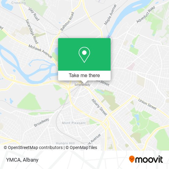 YMCA map