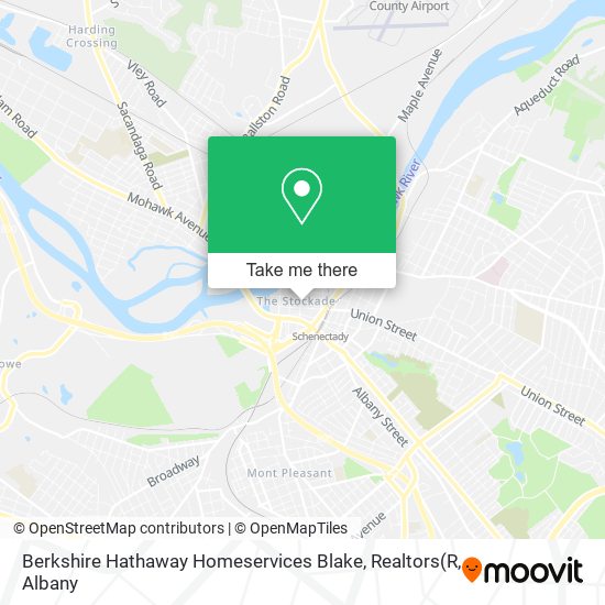 Berkshire Hathaway Homeservices Blake, Realtors map