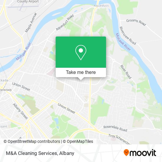 M&A Cleaning Services map