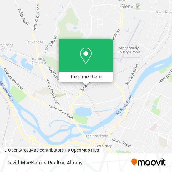 David MacKenzie Realtor map