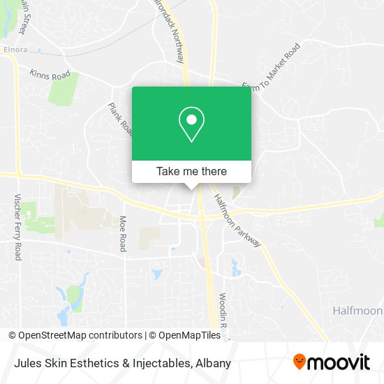 Jules Skin Esthetics & Injectables map