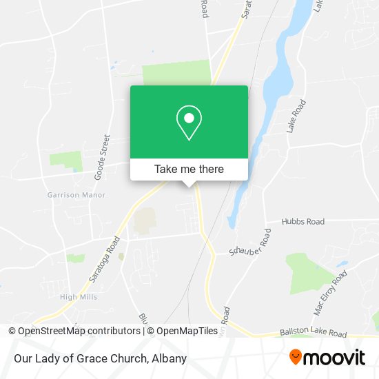 Our Lady of Grace Church map