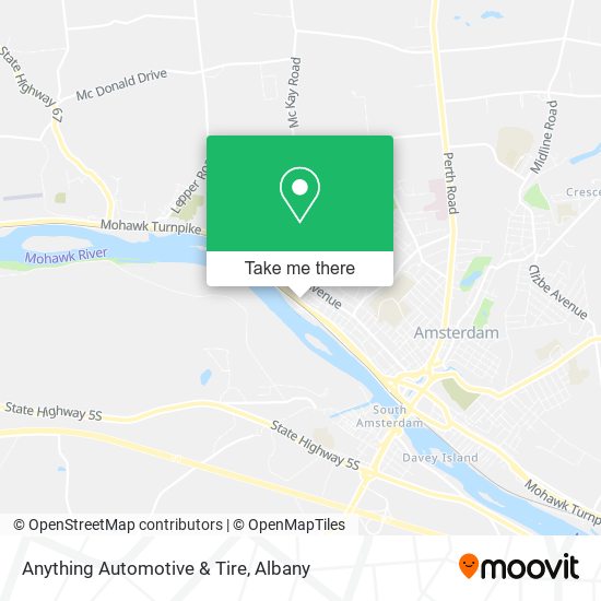 Anything Automotive & Tire map