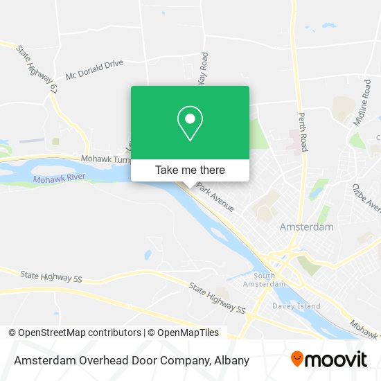 Mapa de Amsterdam Overhead Door Company