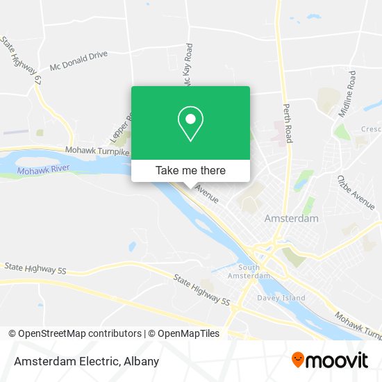 Mapa de Amsterdam Electric