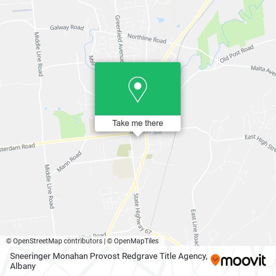 Mapa de Sneeringer Monahan Provost Redgrave Title Agency