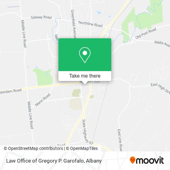 Law Office of Gregory P. Garofalo map