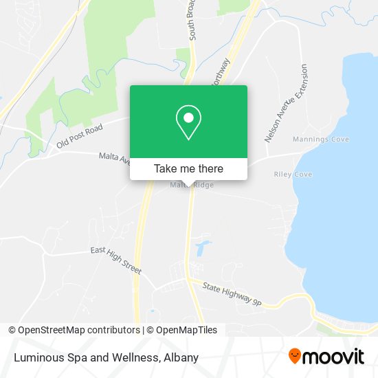 Luminous Spa and Wellness map
