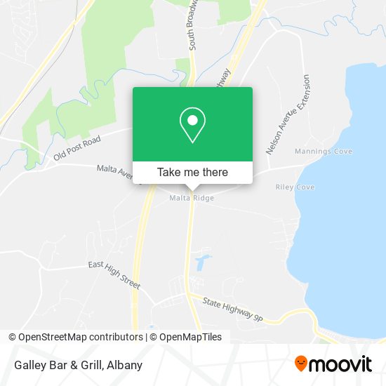 Mapa de Galley Bar & Grill