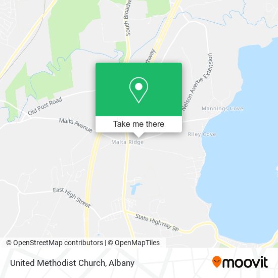 Mapa de United Methodist Church