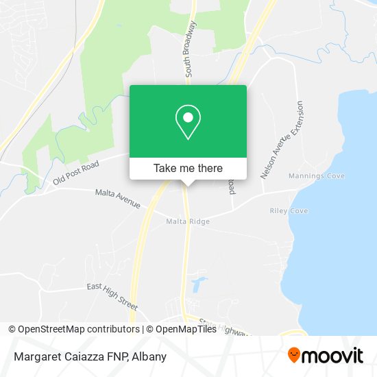 Mapa de Margaret Caiazza FNP