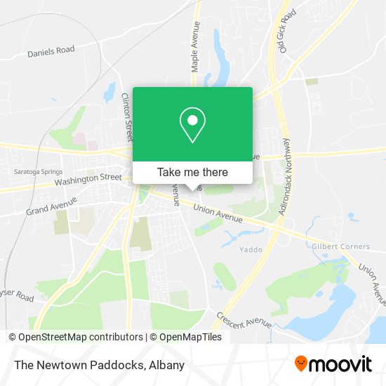 The Newtown Paddocks map