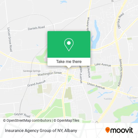 Insurance Agency Group of NY map