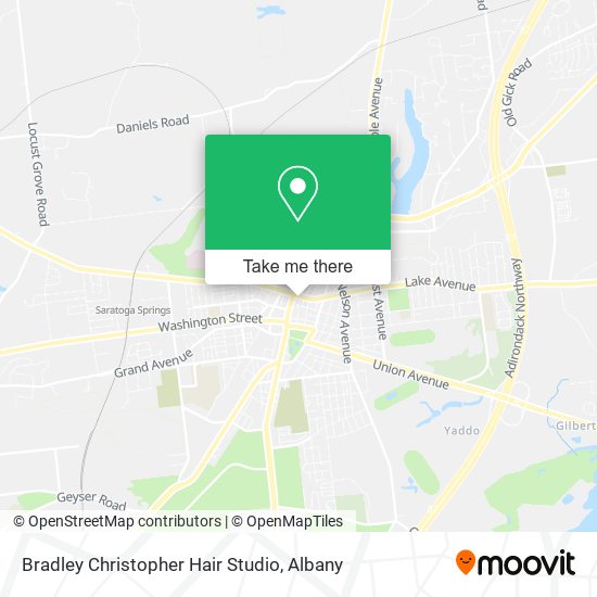 Bradley Christopher Hair Studio map