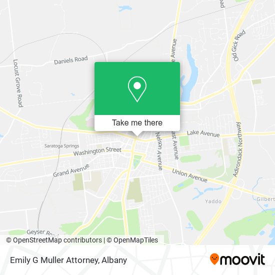 Emily G Muller Attorney map