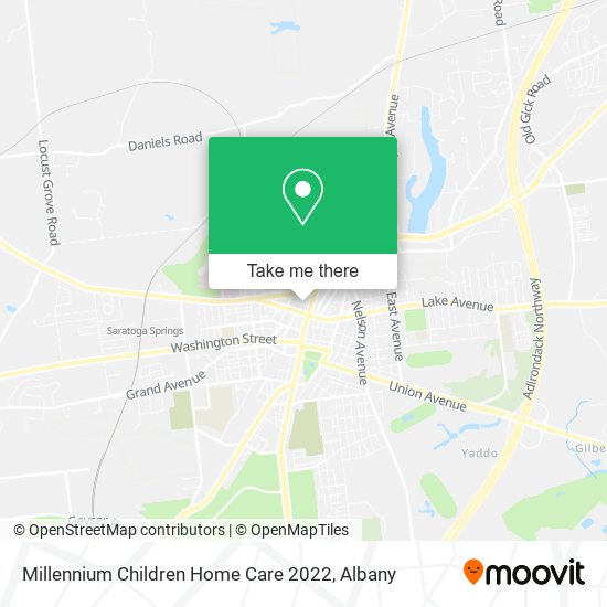 Mapa de Millennium Children Home Care 2022