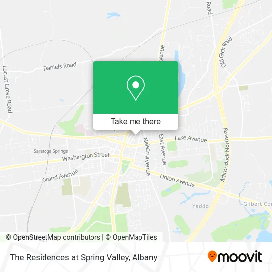 The Residences at Spring Valley map