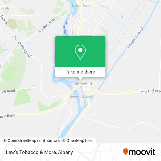 Mapa de Lew's Tobacco & More