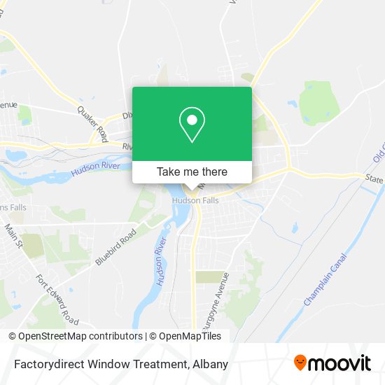 Factorydirect Window Treatment map